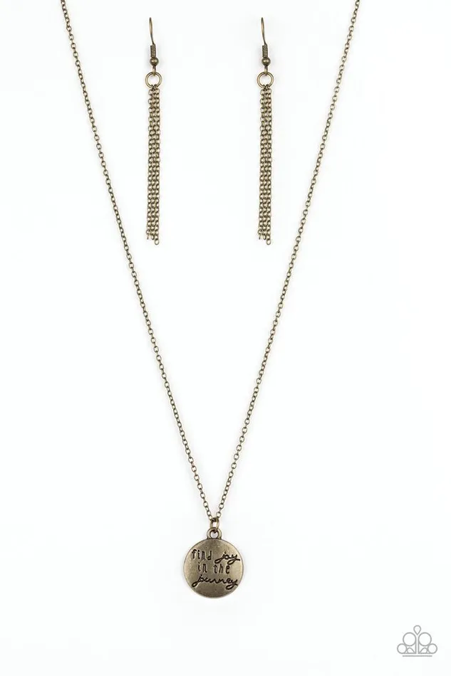 Paparazzi Jewelry Necklaces Paparazzi Necklace Find Joy Brass Paparazzi Jewelry Necklaces Paparazzi Necklace Find Joy Brass