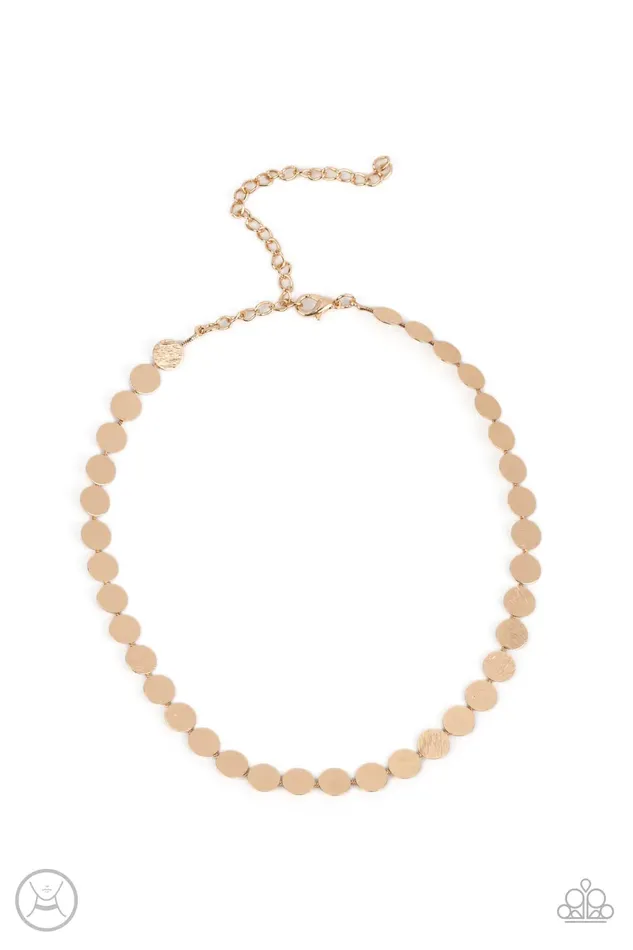 Paparazzi Jewelry Necklaces Paparazzi Necklace Flash Mob Flicker Gold