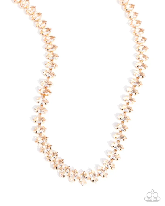Paparazzi Jewelry Necklaces Paparazzi Necklace Glittery Genre Gold Paparazzi Jewelry Necklaces Paparazzi Necklace Glittery Genre Gold
