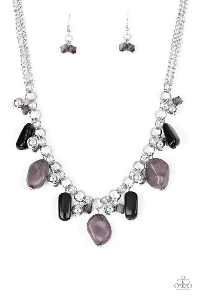 Paparazzi Jewelry Necklaces Paparazzi Necklace Grand Canyon Grotto Black