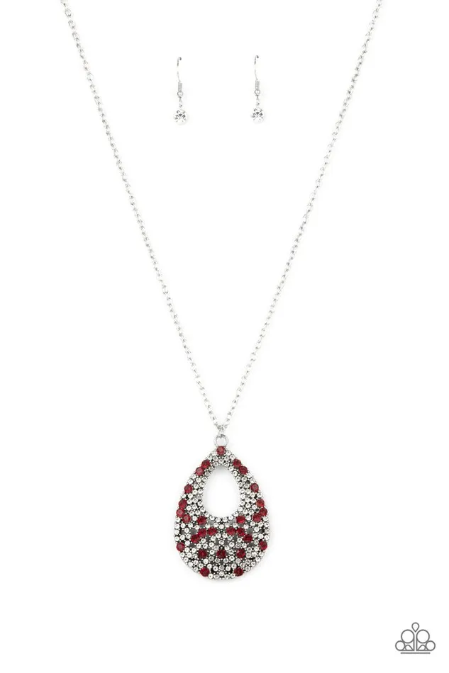 Paparazzi Jewelry Necklaces Paparazzi Necklace High Society Stargazing Red Paparazzi Jewelry Necklaces Paparazzi Necklace High Society Stargazing Red