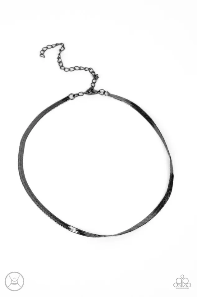 Paparazzi Jewelry Necklaces Paparazzi Necklace In No Time Flat Black Paparazzi Jewelry Necklaces Paparazzi Necklace In No Time Flat Black