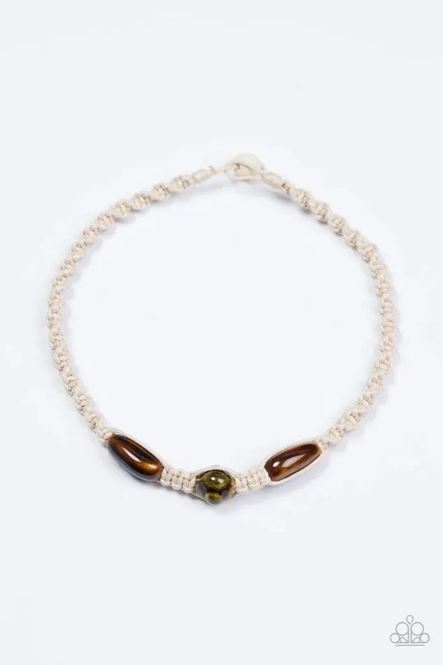 Paparazzi Jewelry Necklaces Paparazzi Necklace Jungle Tales White
