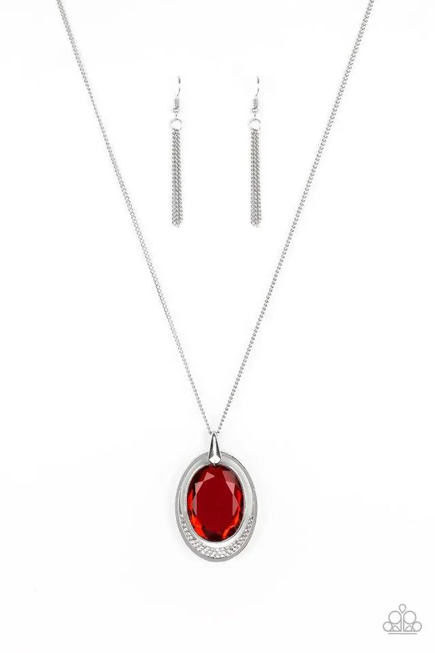 Paparazzi Jewelry Necklaces Paparazzi Necklace Metro MustHave Red