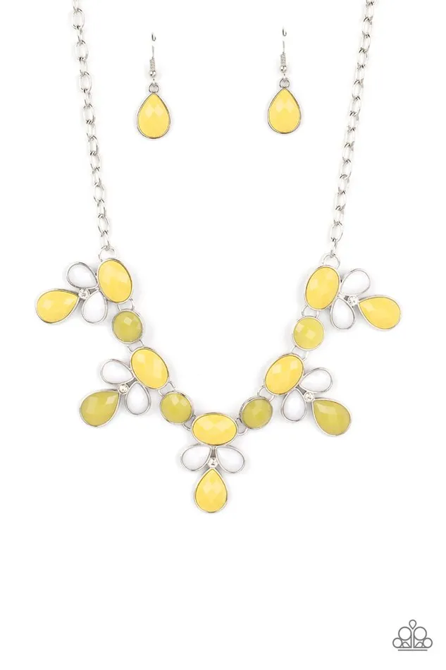 Paparazzi Jewelry Necklaces Paparazzi Necklace Midsummer Meadow Yellow Paparazzi Jewelry Necklaces Paparazzi Necklace Midsummer Meadow Yellow