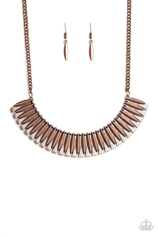 Paparazzi Jewelry Necklaces Paparazzi Necklace My Main MANE Copper