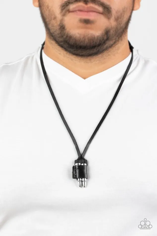 Paparazzi Jewelry Necklaces Paparazzi Necklace On the Lookout Black