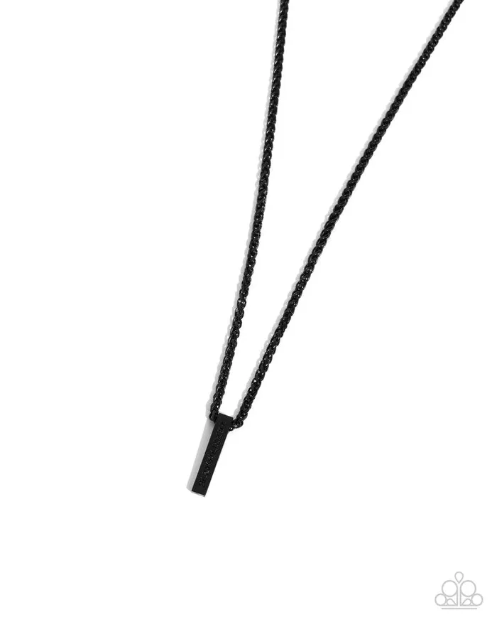Paparazzi Jewelry Necklaces Paparazzi Necklace Roman Rebel Black Paparazzi Jewelry Necklaces Paparazzi Necklace Roman Rebel Black