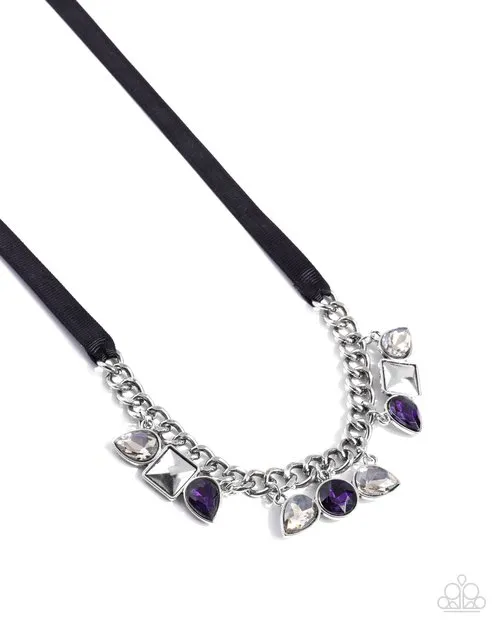 Paparazzi Jewelry Necklaces Paparazzi Necklace Sassy Salutation Purple Paparazzi Jewelry Necklaces Paparazzi Necklace Sassy Salutation Purple
