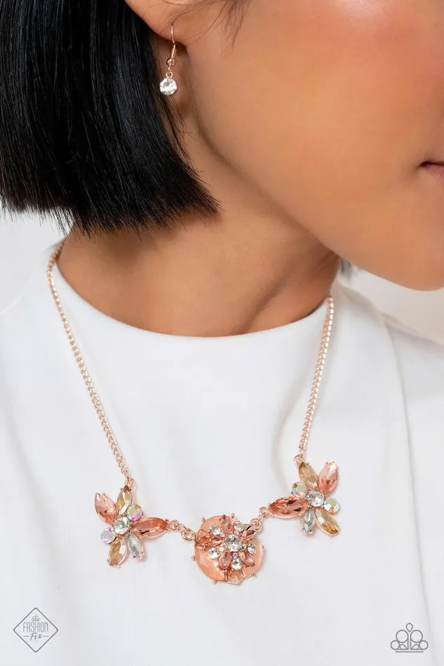 Paparazzi Jewelry Necklaces Paparazzi Necklace SoftHearted Series Rose Gold