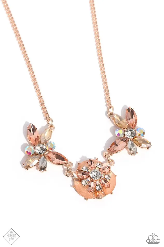 Paparazzi Jewelry Necklaces Paparazzi Necklace SoftHearted Series Rose Gold Paparazzi Jewelry Necklaces Paparazzi Necklace SoftHearted Series Rose Gold