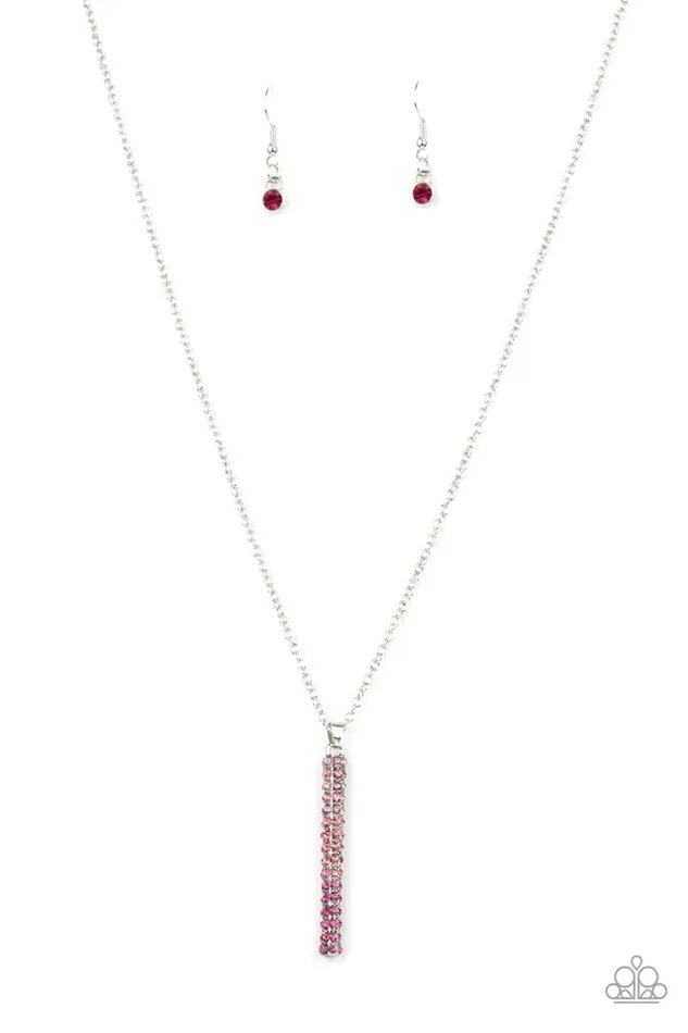 Paparazzi Jewelry Necklaces Paparazzi Necklace Tower Of Transcendence Pink Paparazzi Jewelry Necklaces Paparazzi Necklace Tower Of Transcendence Pink