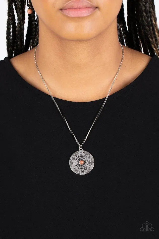 Paparazzi Jewelry Necklaces Paparazzi Necklace Wild Prairies Brown