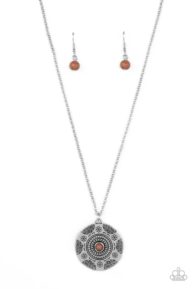 Paparazzi Jewelry Necklaces Paparazzi Necklace Wild Prairies Brown Paparazzi Jewelry Necklaces Paparazzi Necklace Wild Prairies Brown