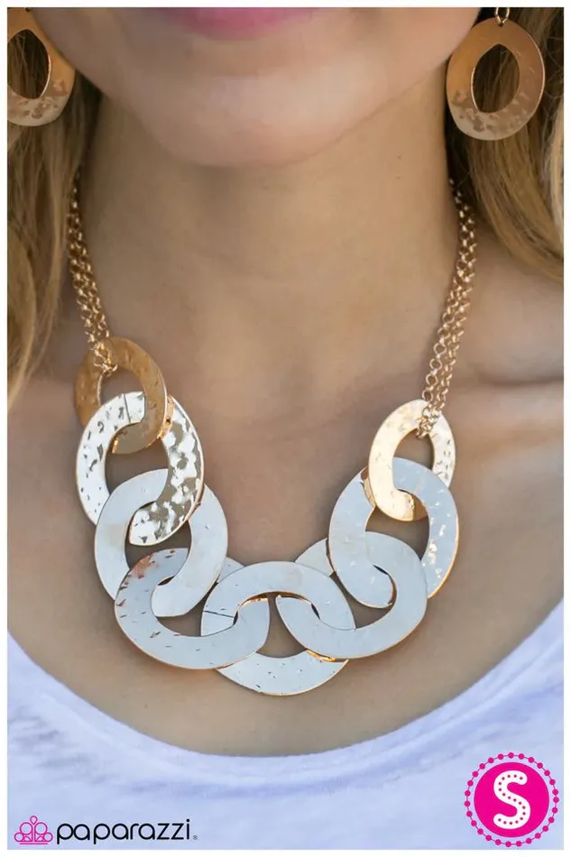 Paparazzi Jewelry Necklaces Paparazzi Necklace Wonderfully Wicked Gold