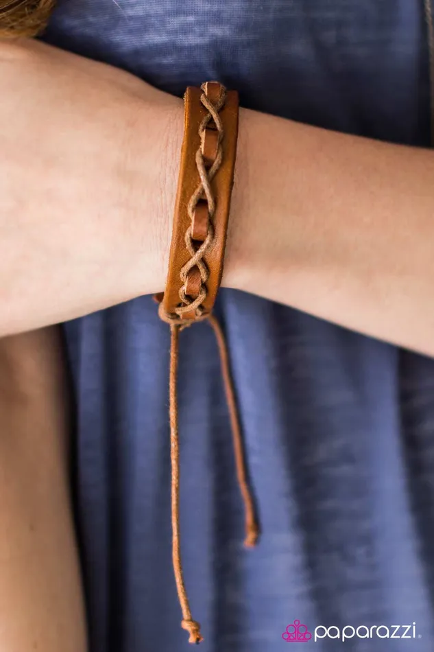 Paparazzi Jewelry Paparazzi Bracelet A Walk Through The Woods Brown Bracelets