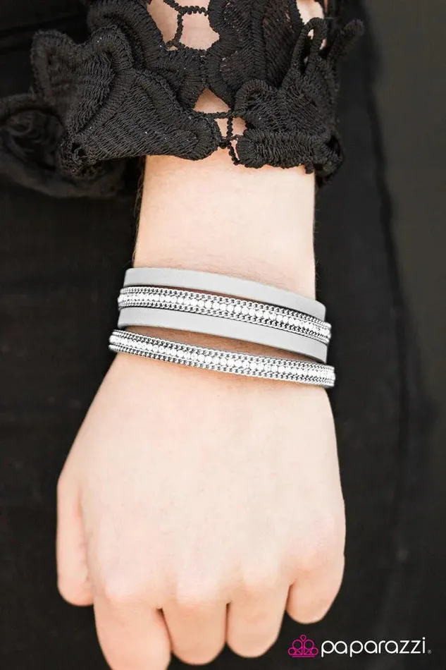 Paparazzi Jewelry Paparazzi Bracelet Flash Mob Fashion Silver Bracelets