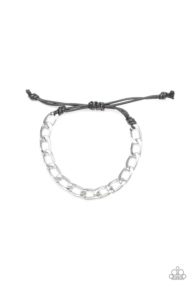 Paparazzi Jewelry Paparazzi Bracelet Goalpost Silver Bracelets
