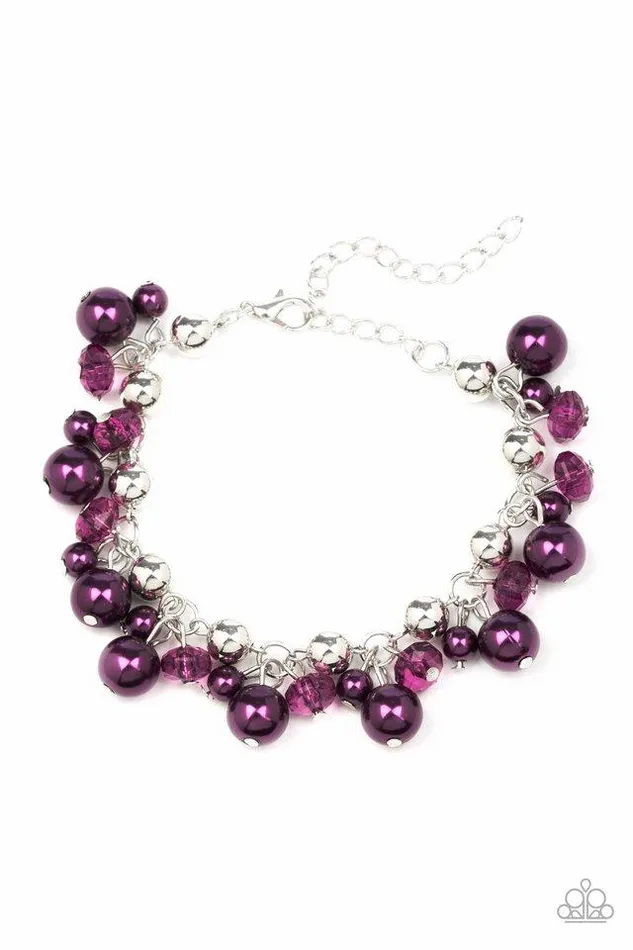 Paparazzi Jewelry Paparazzi Bracelet Kensington Kiss Purple Bracelets