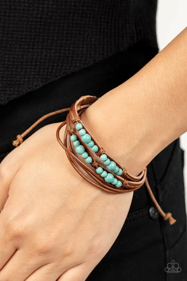 Paparazzi Jewelry Paparazzi Bracelet Quaintly Quarry Blue Bracelets