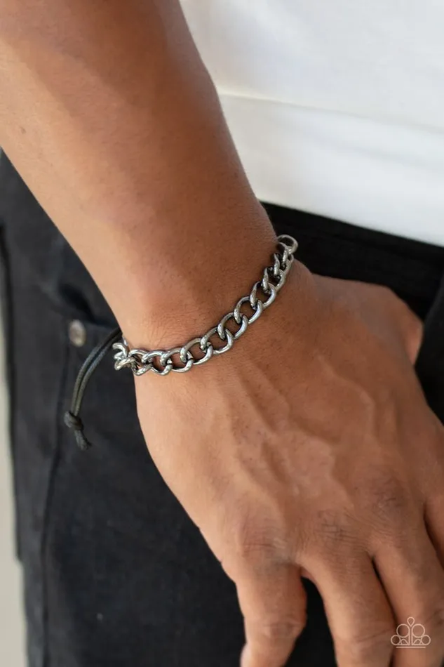Paparazzi Jewelry Paparazzi Bracelet Sideline Black Bracelets