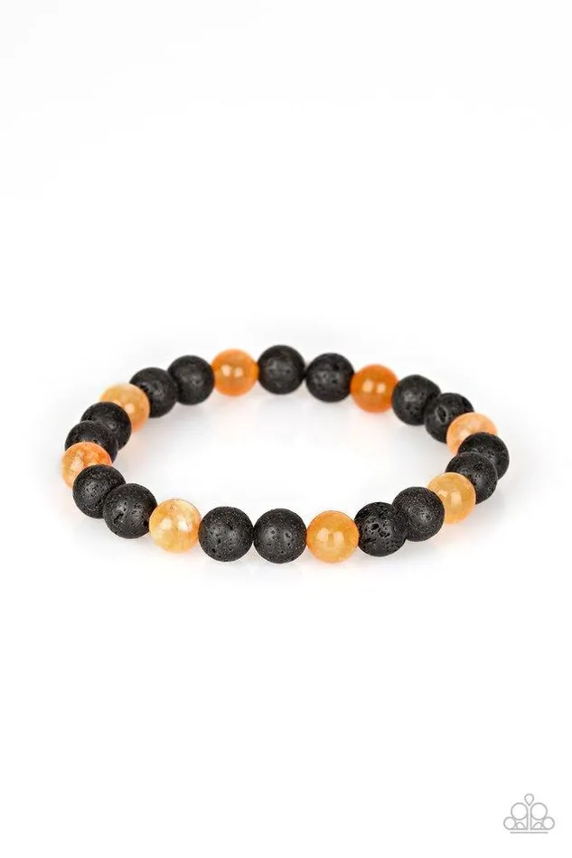 Paparazzi Jewelry Paparazzi Bracelet Top Ten Zen Orange Bracelets
