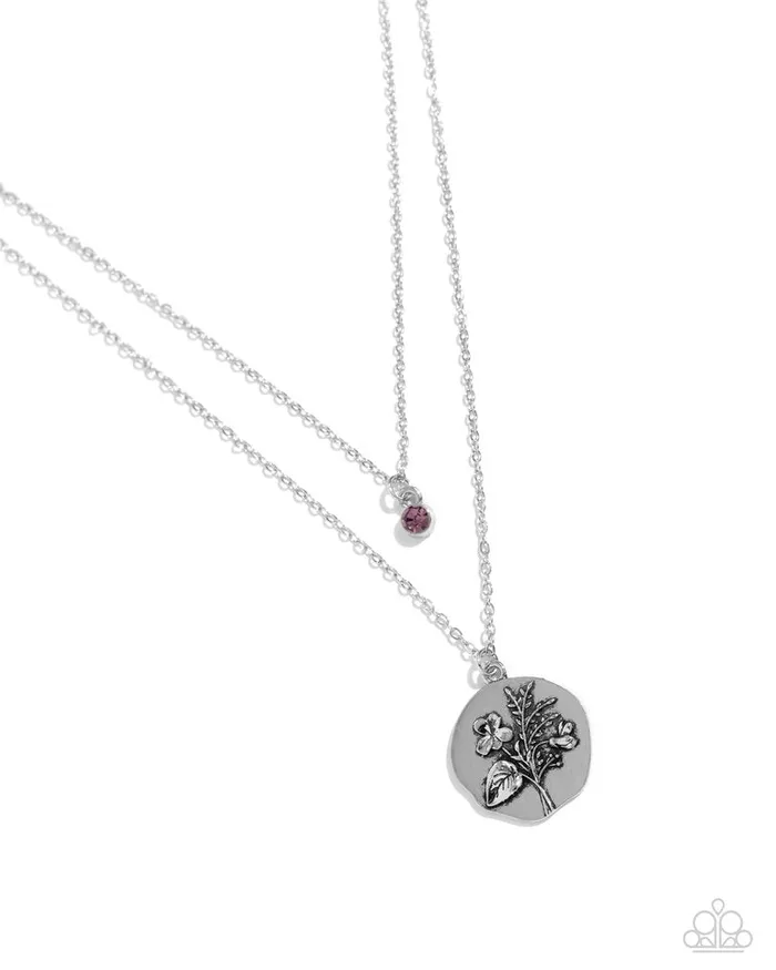 Paparazzi Jewelry Paparazzi Necklace Birthstone Beauty Purple Necklaces Paparazzi Jewelry Paparazzi Necklace Birthstone Beauty Purple Necklaces