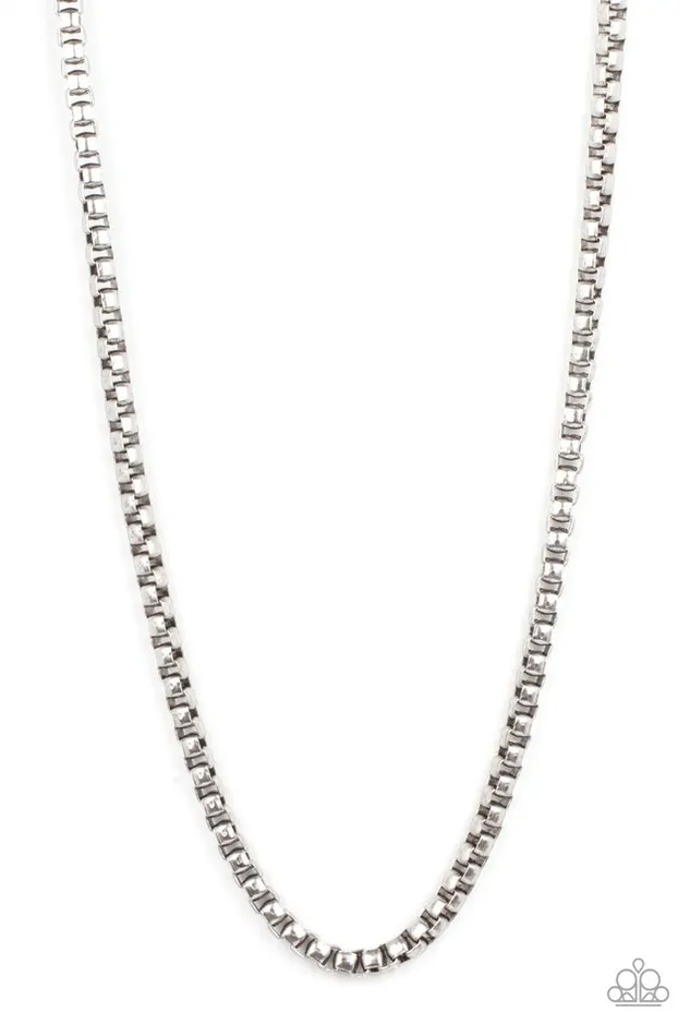 Paparazzi Jewelry Paparazzi Necklace Combat Zone Silver Necklaces Paparazzi Jewelry Paparazzi Necklace Combat Zone Silver Necklaces