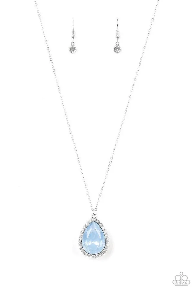 Paparazzi Jewelry Paparazzi Necklace Come Of AGELESS Blue Necklaces