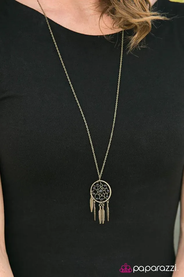 Paparazzi Jewelry Paparazzi Necklace Desert Dreams Brass Necklaces