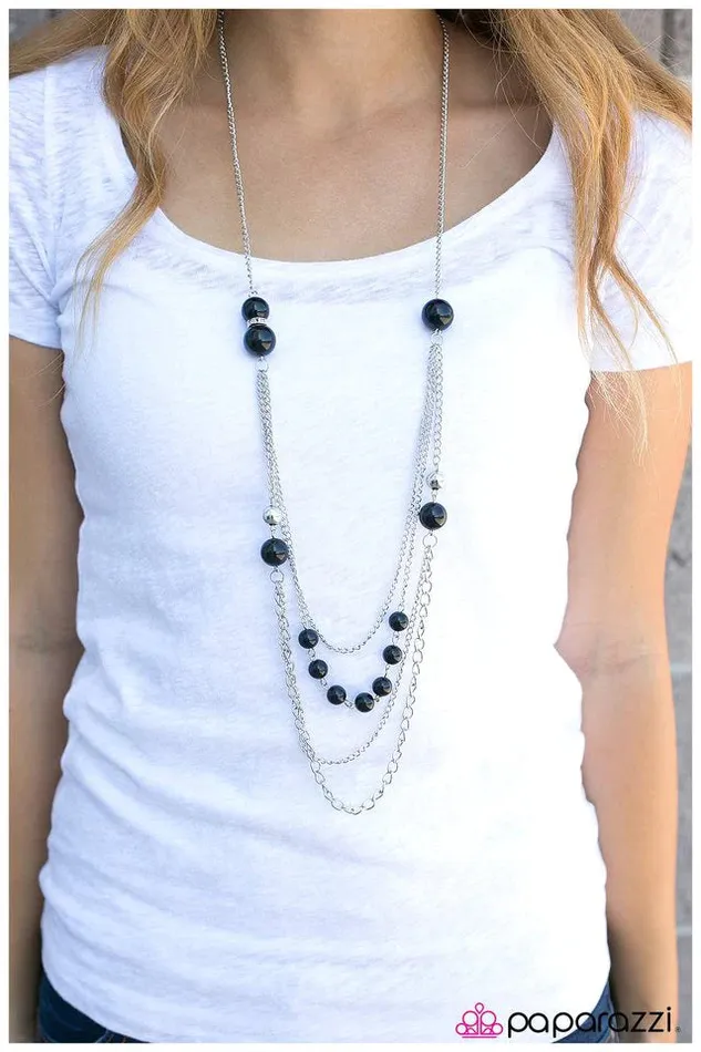 Paparazzi Jewelry Paparazzi Necklace Dulce Amor Black Necklaces