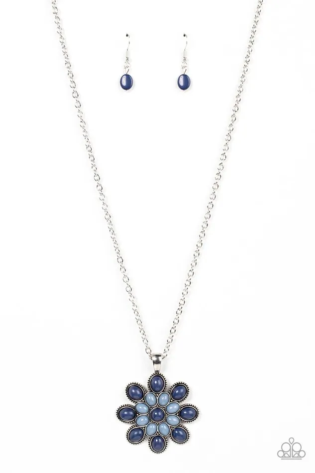 Paparazzi Jewelry Paparazzi Necklace In the MEADOW of Nowhere Blue Necklaces Paparazzi Jewelry Paparazzi Necklace In the MEADOW of Nowhere Blue Necklaces