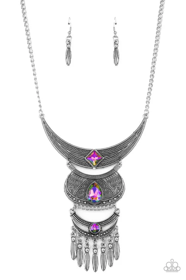 Paparazzi Jewelry Paparazzi Necklace Lunar Enchantment Multi Necklaces Paparazzi Jewelry Paparazzi Necklace Lunar Enchantment Multi Necklaces