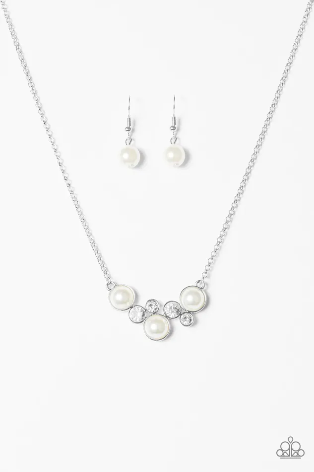 Paparazzi Jewelry Paparazzi Necklace Pop The Bubbly White Necklaces
