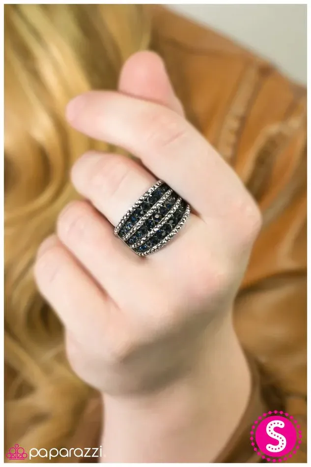 Paparazzi Jewelry Paparazzi Ring Million Dollar Baby Blue Rings