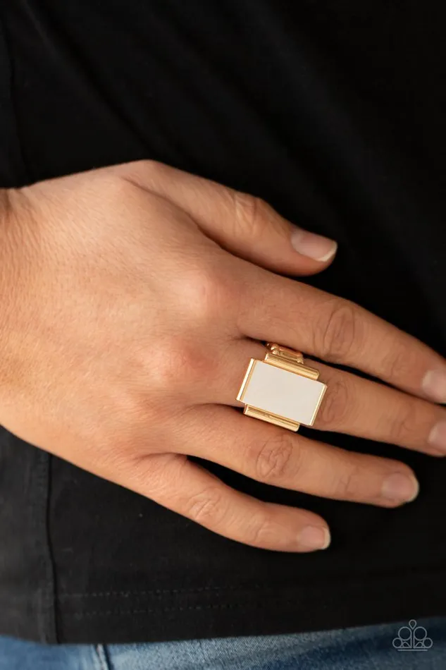 Paparazzi Jewelry Paparazzi Ring Mystical Marinas Gold Rings