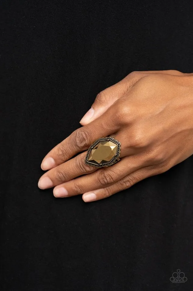 Paparazzi Jewelry Rings Paparazzi Ring AvantGRANDEUR Brass