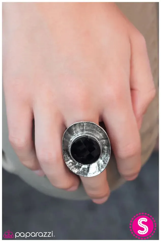 Paparazzi Jewelry Rings Paparazzi Ring Black As Night Black
