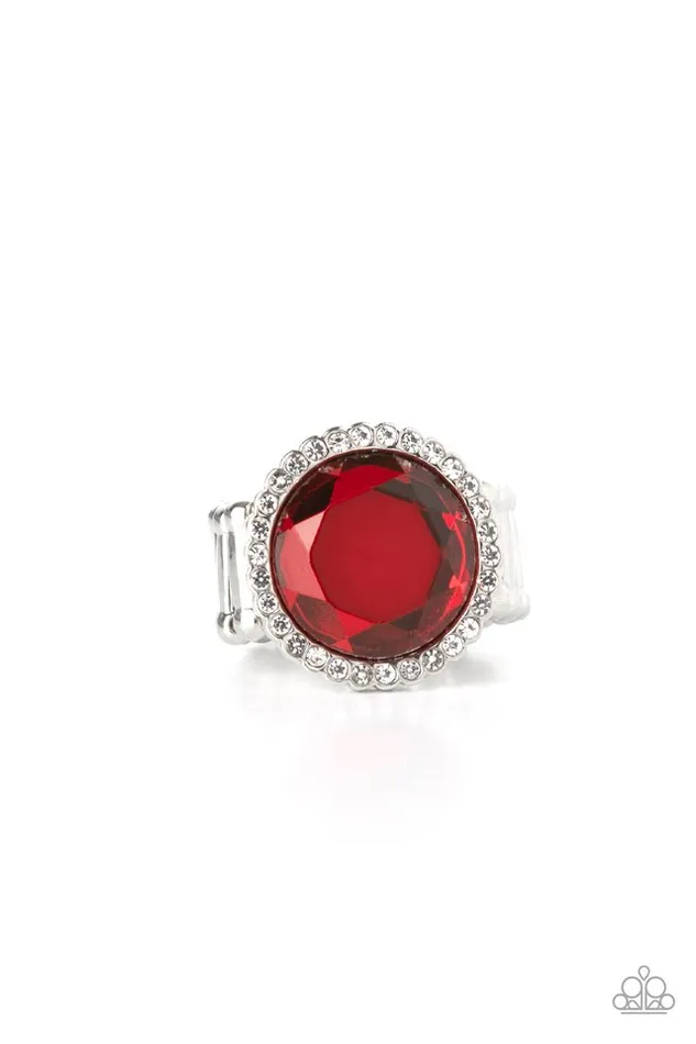 Paparazzi Jewelry Rings Paparazzi Ring Crown Culture Red Paparazzi Jewelry Rings Paparazzi Ring Crown Culture Red