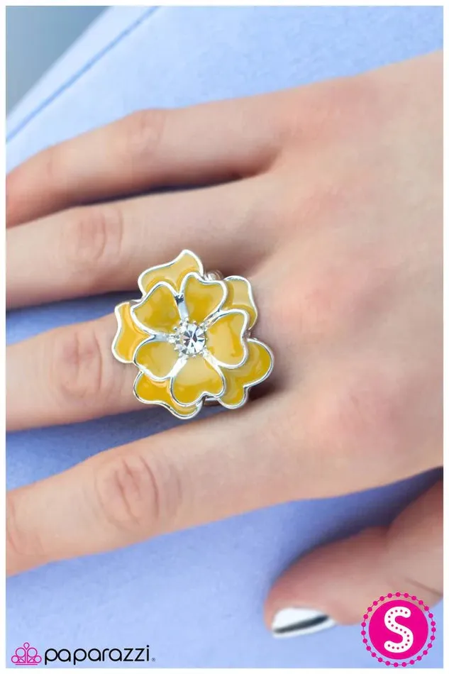Paparazzi Jewelry Rings Paparazzi Ring Dandy Dandelion Yellow