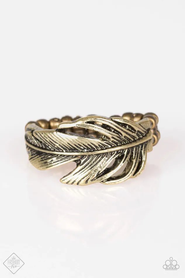 Paparazzi Jewelry Rings Paparazzi Ring Just Gliding By Brass