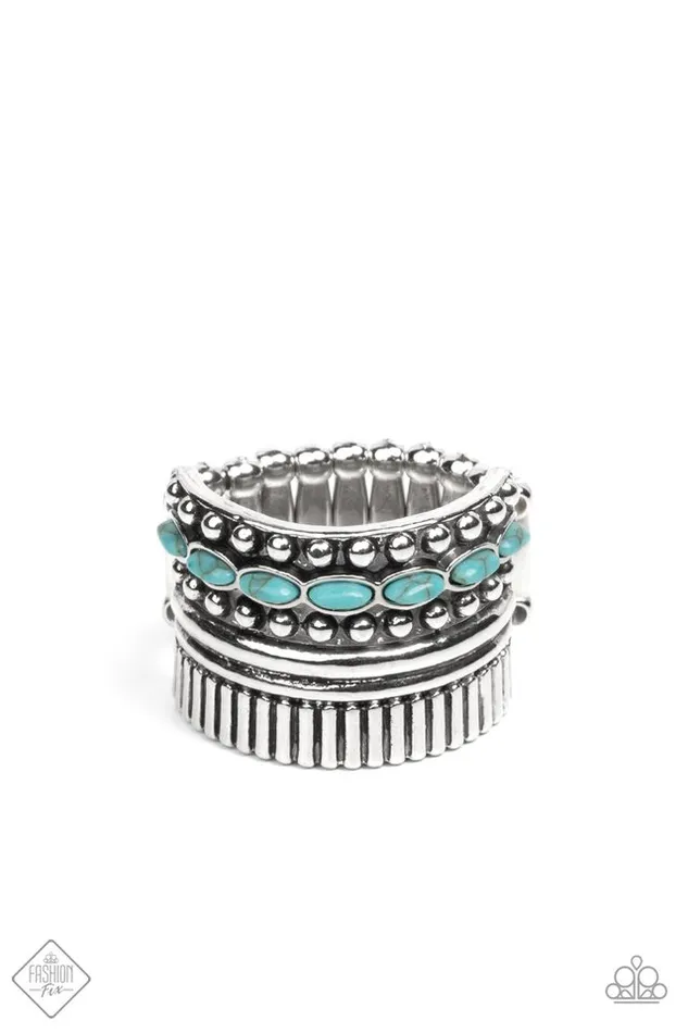 Paparazzi Jewelry Rings Paparazzi Ring Local Flavor Blue Paparazzi Jewelry Rings Paparazzi Ring Local Flavor Blue