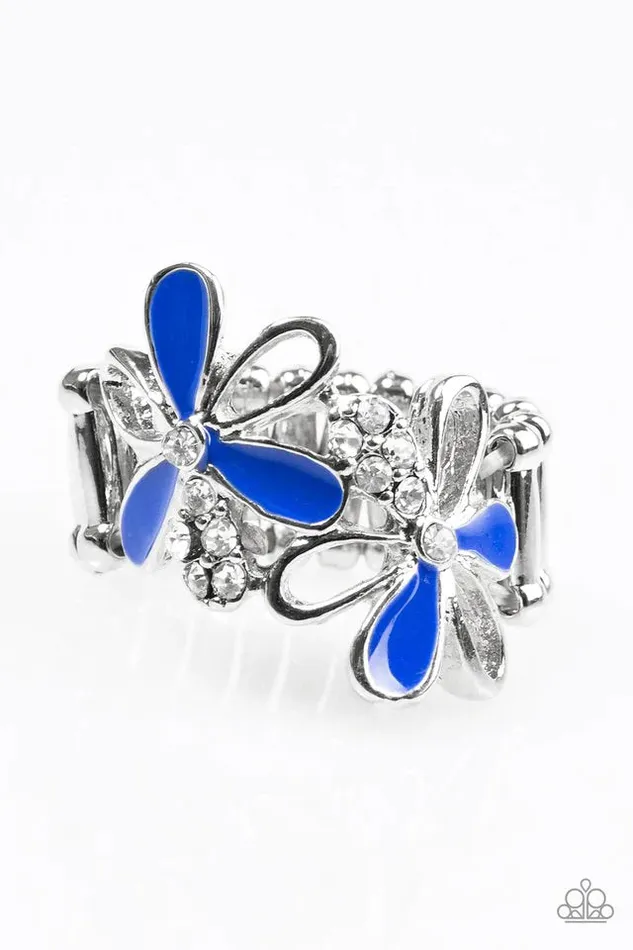 Paparazzi Jewelry Rings Paparazzi Ring On The Sunny Side Blue