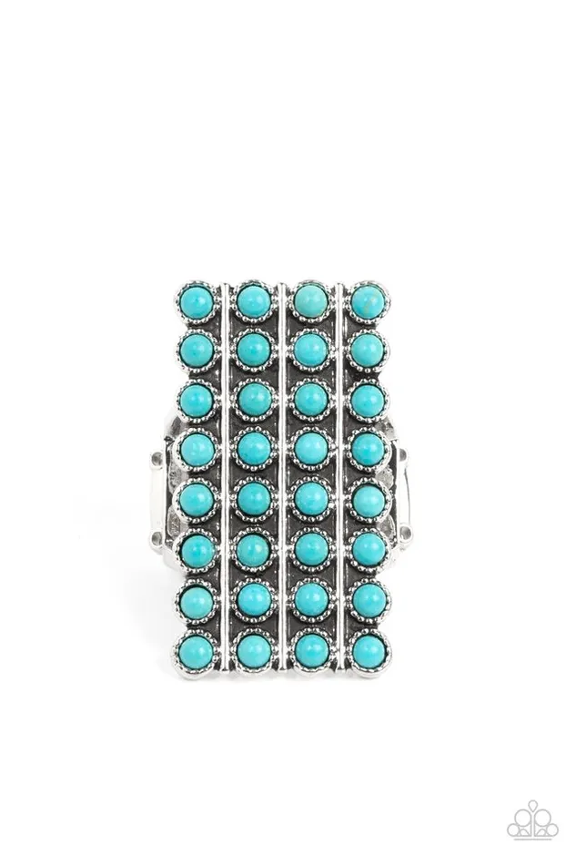 Paparazzi Jewelry Rings Paparazzi Ring Pack Your SADDLEBAGS Blue