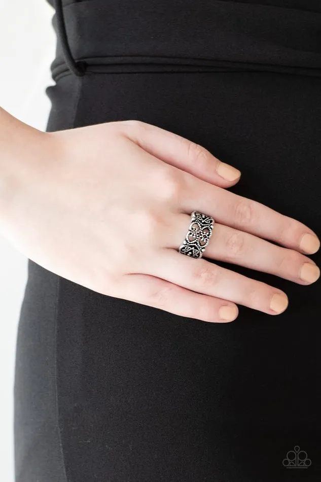 Paparazzi Jewelry Rings Paparazzi Ring Tell Me How You Really FRILL Silver