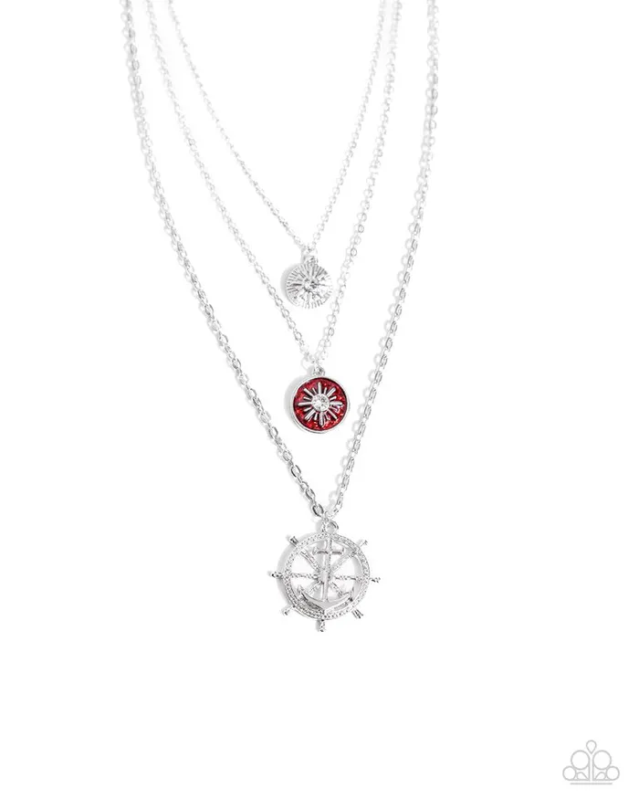 Paparazzi Necklace Anchor Arrangement Red Paparazzi Jewelry Necklaces Paparazzi Necklace Anchor Arrangement Red Paparazzi Jewelry Necklaces