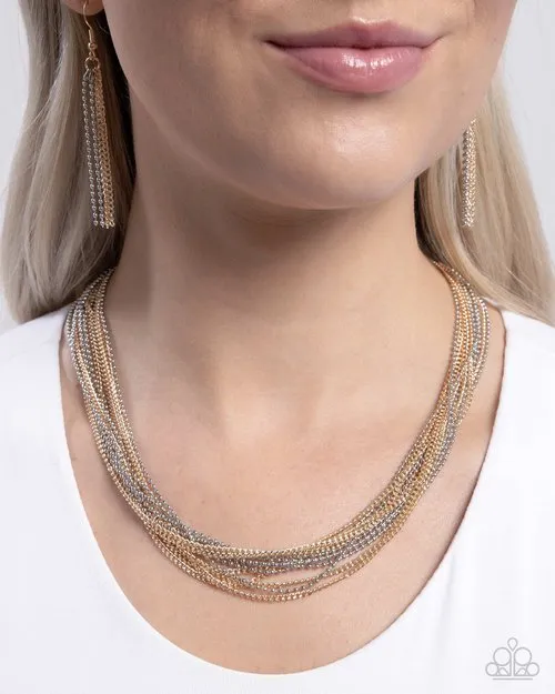 Paparazzi Necklace Backstage Ball Paparazzi Jewelry Necklaces