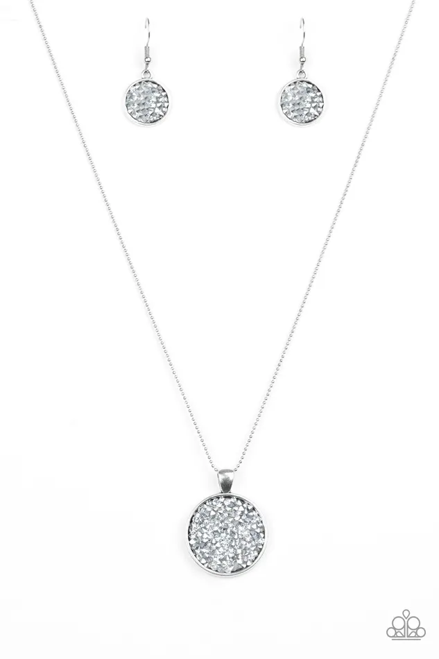 Paparazzi Necklace Bite The STARDUST White Paparazzi Jewelry Necklaces