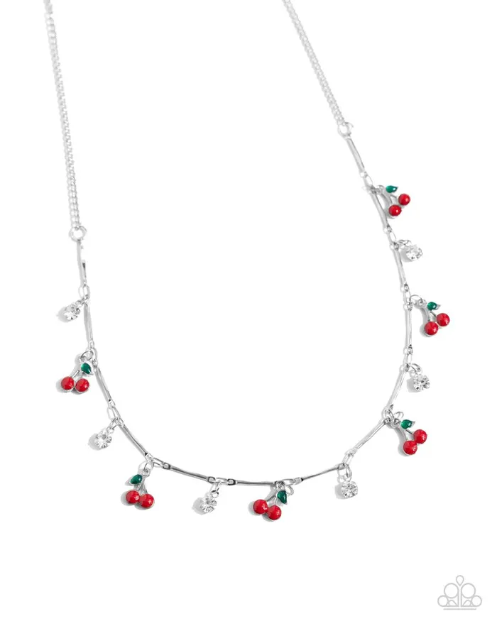 Paparazzi Necklace California Cherries Red Paparazzi Jewelry Necklaces Paparazzi Necklace California Cherries Red Paparazzi Jewelry Necklaces