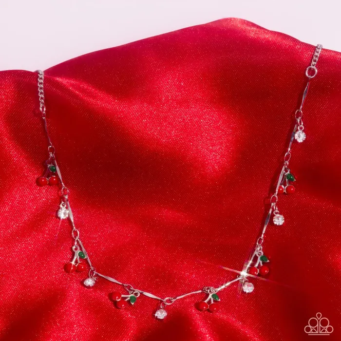 Paparazzi Necklace California Cherries Red Paparazzi Jewelry Necklaces Paparazzi Necklace California Cherries Red Paparazzi Jewelry Necklaces